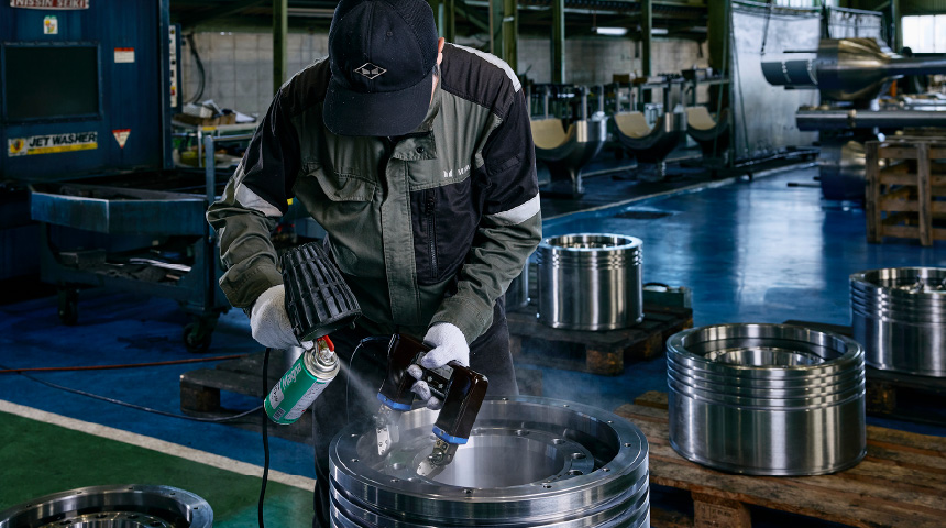 MT Magnetic Particle Testing Image